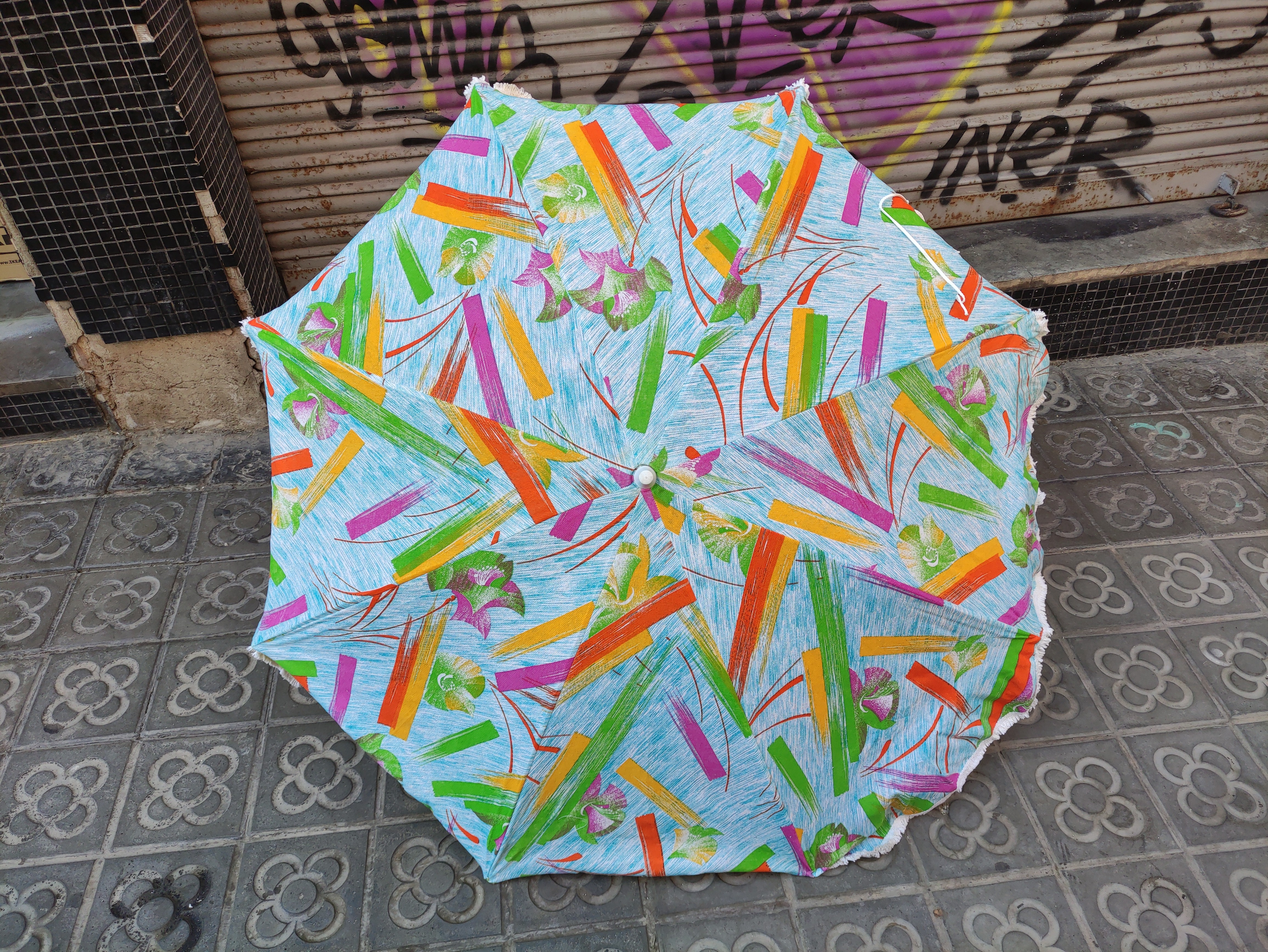 sombrilla estampada playa picnic o130-150 consultar